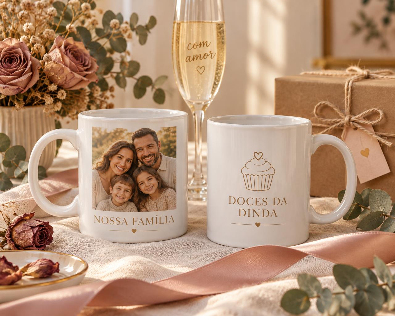 Presentes personalizados do Cantinho dos Sonhos